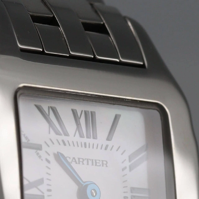 Cartier Santos de Mademoiselle SM W25075Z5 SS Quartz - Hàng hiệu Authentic 876007