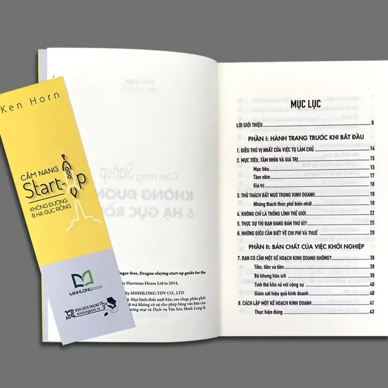 SÁCH: CẨM NANG START-UP KHÔNG ĐƯỜNG VÀ HẠ GỤC RỒNG 937540