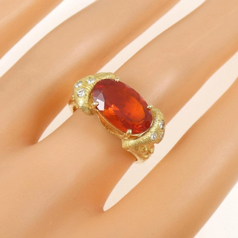 Nhẫn Opal K18YG 2.68CT - Hàng hiệu Chính hãng 848026