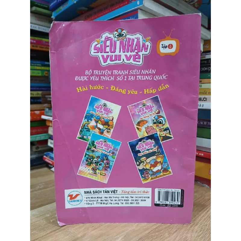 Siêu nhân vui vẻ: Bé rồng PaPa 4- NXB Mỹ Thuật 601844