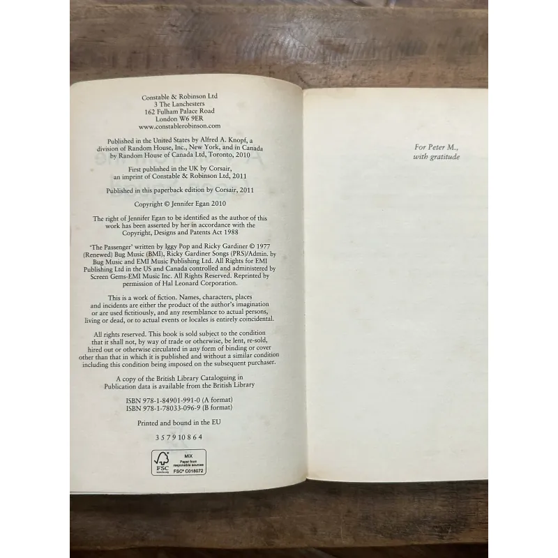 A Visit from the Goon Squad  - Jennifer Egan 736186