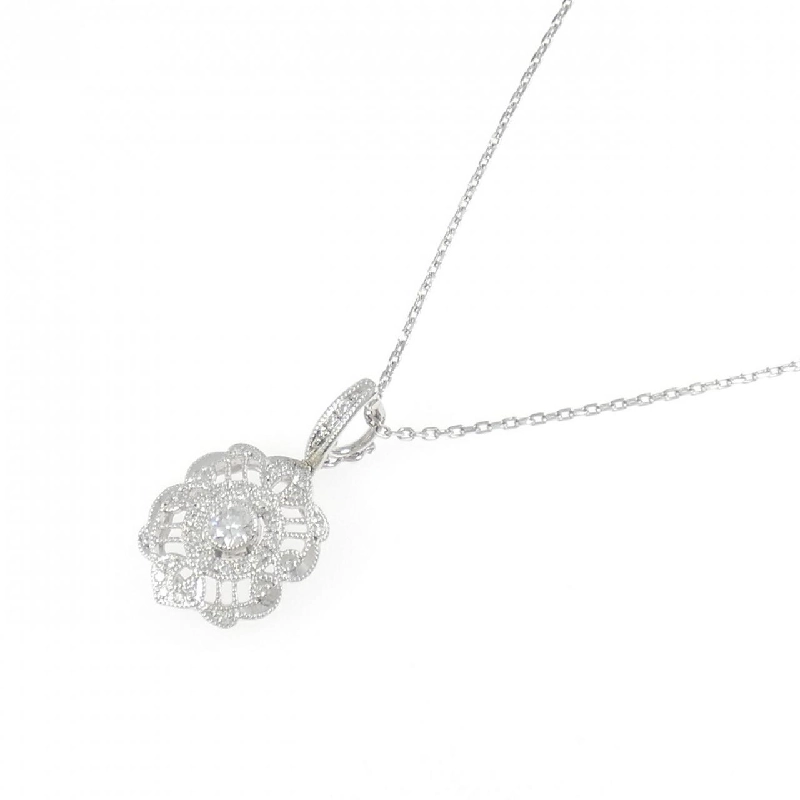 Dây chuyền kim cương PT900/PT850 0.33CT - Hàng hiệu Authentic 857147