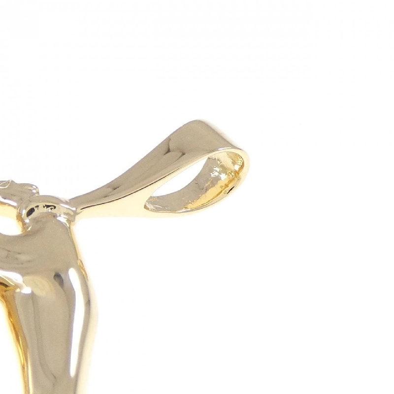 K18YG(枠) Đồng xu mặt dây chuyền - Hàng hiệu Authentic 867139