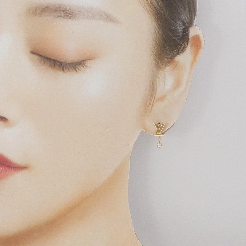 Bông tai Louis Vuitton Pius Idylle Blossom - Hàng hiệu Authentic 843498