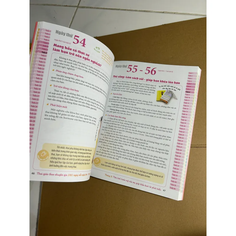 Thai giáo theo chuyên gia 280 ngày mỗi ngày đọc một trang 732484