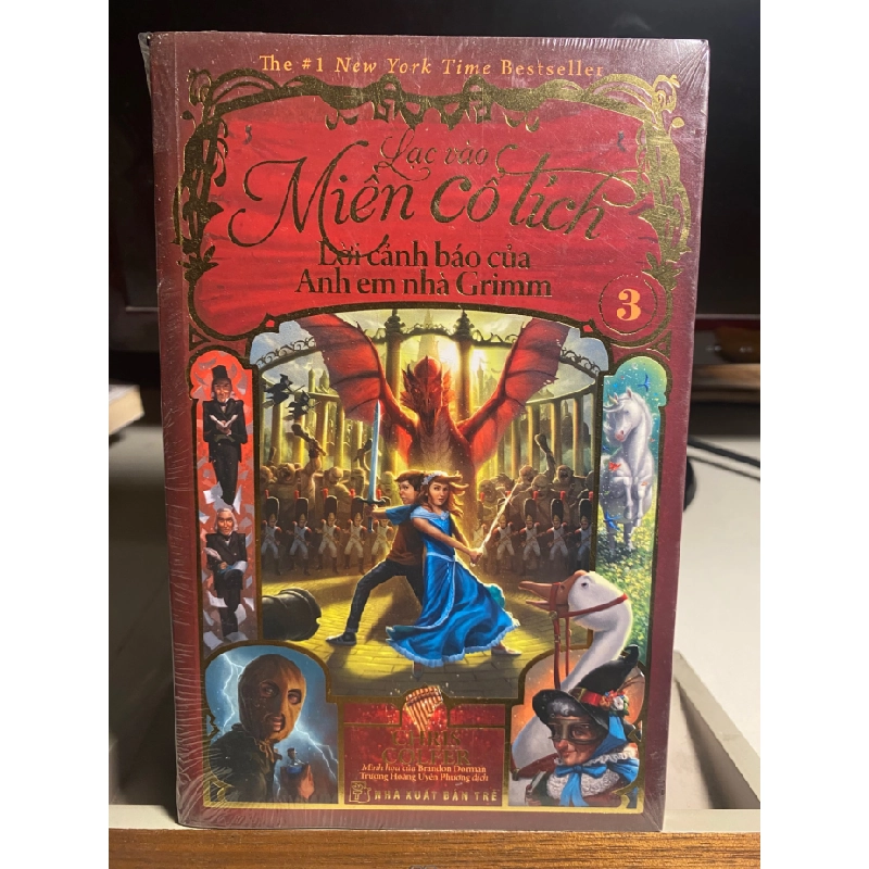 Lạc Vào Miền Cổ Tích 03 - Lời Cảnh Báo Của Anh Em Nhà Grimm -Tác giả Chris Colfer -NXB Trẻ 2017- Sách lưu kho mới nguyên seal, mới đẹp 443741