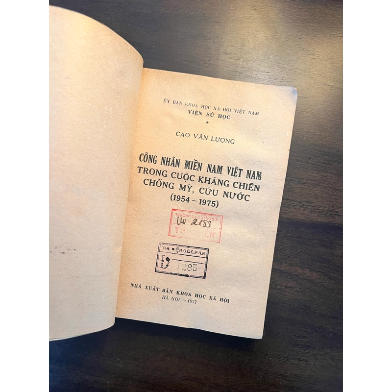 Công nhân miền Nam trong cuộc Kháng chiến chống Mỹ cứu nước (1954-1975) 551613