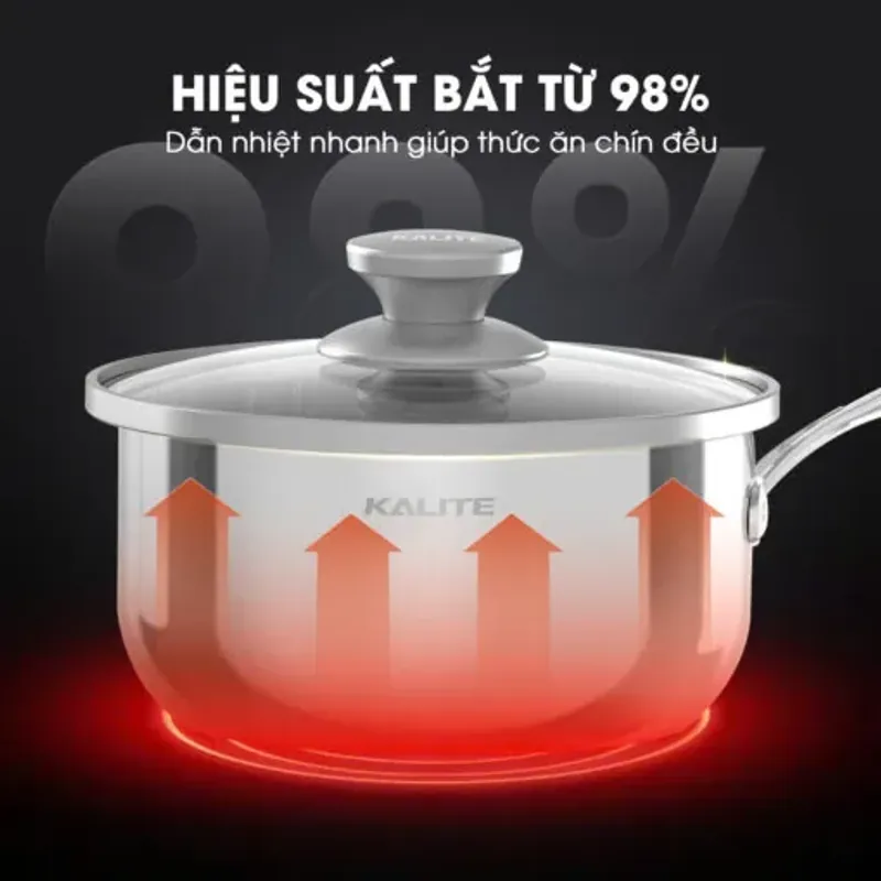 Quánh inox Kalite KSP1601 3 Lớp Cao Cấp 577389