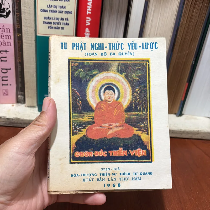 [Sách Xưa] - II Sách Phật Giáo: Tu Phật Nghi Thức Yếu Lược (Toàn Bộ 3 Quyển) - 1968 763193