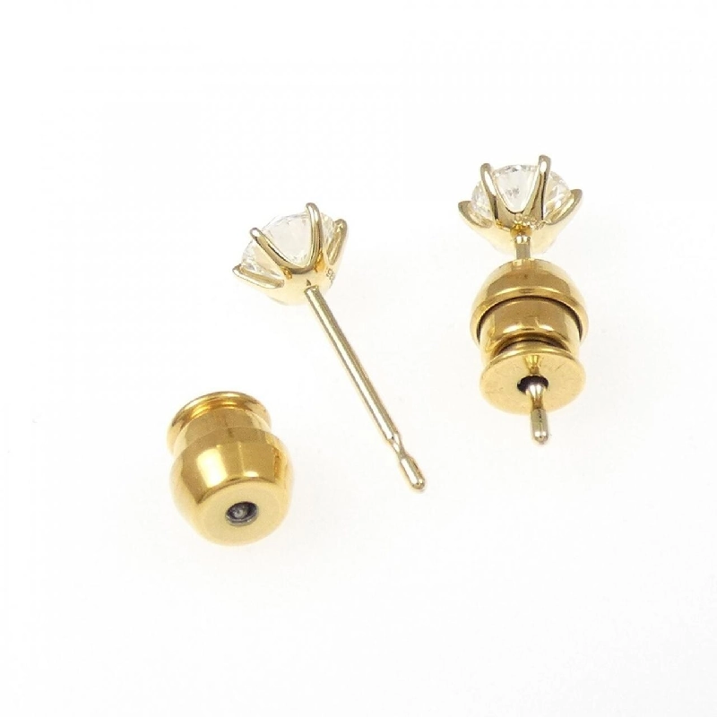 K18YG/ST Bông tai kim cương 0.309CT 0.336CT H SI2 EXT - Hàng hiệu Chính hãng 874696