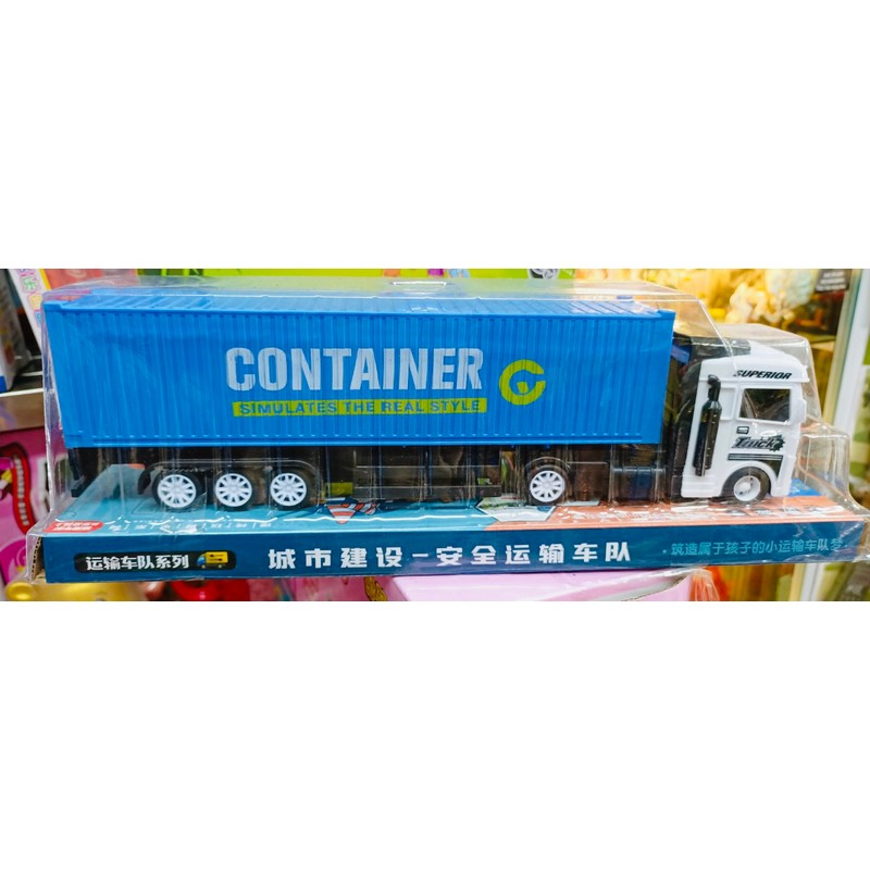 Đồ chơi xe tải container chạy bằng đà 668 181854