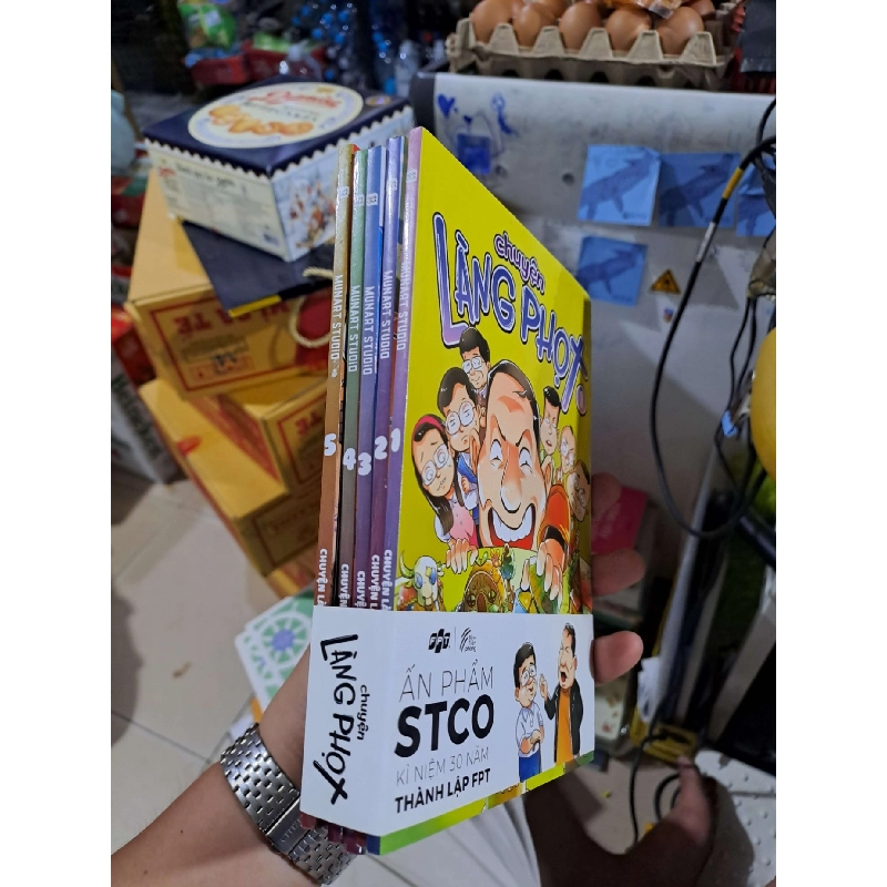 (Trọn Bộ 5 Tập) Chuyện Làng Phọt - Nhiều Tác Giả - mới 80% ố - TRUYỆN TRANH - HMT3012 750067