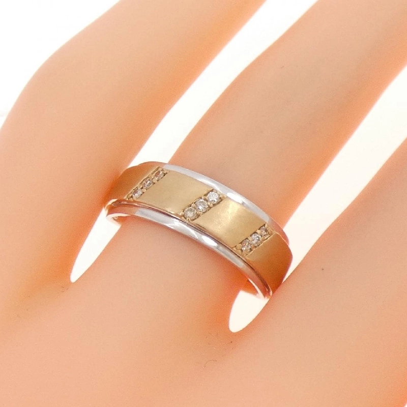 Nhẫn kim cương K18WG/K18PG 0.07CT 669659