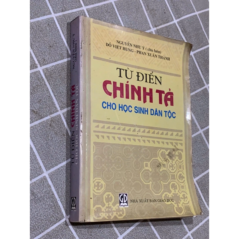 TỪ ĐIỂN CHÍNH TẢ DÀNH CHO HỌC SINH - bìa cứng ; 1999 545716