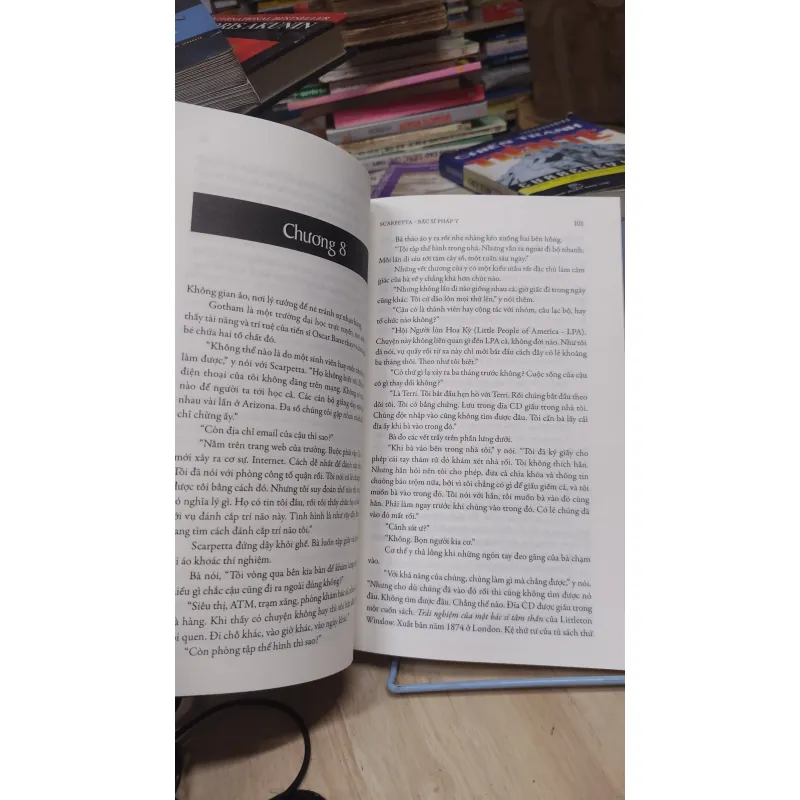 Sách: Scarpetta Bác sĩ pháp y - TG: Patricia Cornwell (B3) 1026996