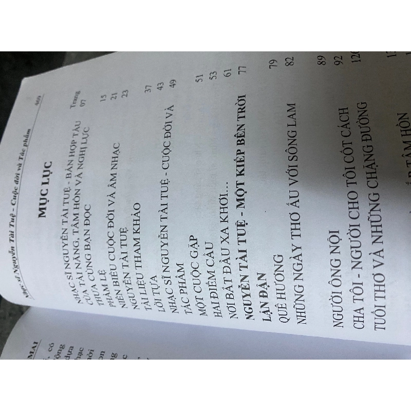 Nhạc sĩ Nguyễn Tài Tuệ cuộc đời và tác phẩm- Bùi Tuyết Mai - sách mới 90% 787624