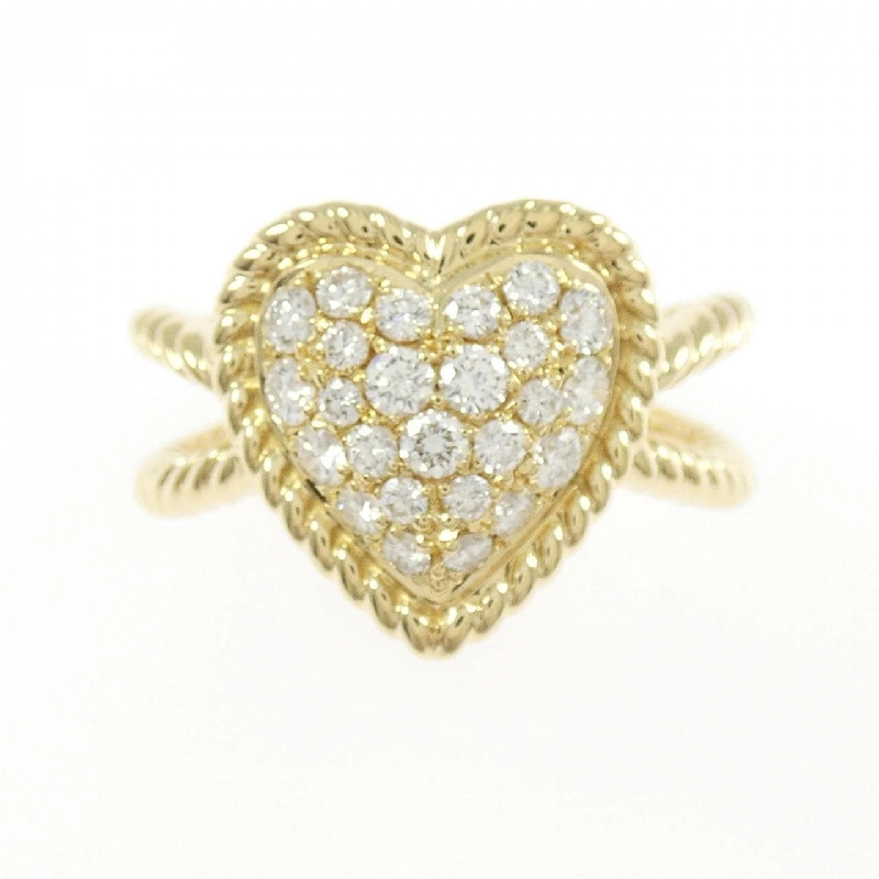 Cát sao trái tim nhẫn kim cương 0.41CT - Hàng hiệu Authentic 840417