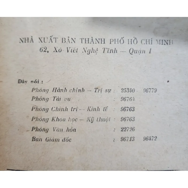 Nghĩ về cuộc sống | trần độ | 1987 1001588