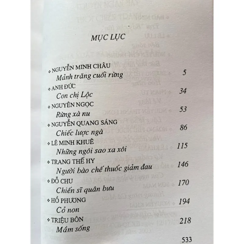 TRUYỆN NGẮN HAY THỜI CHIẾN TRANH  752892