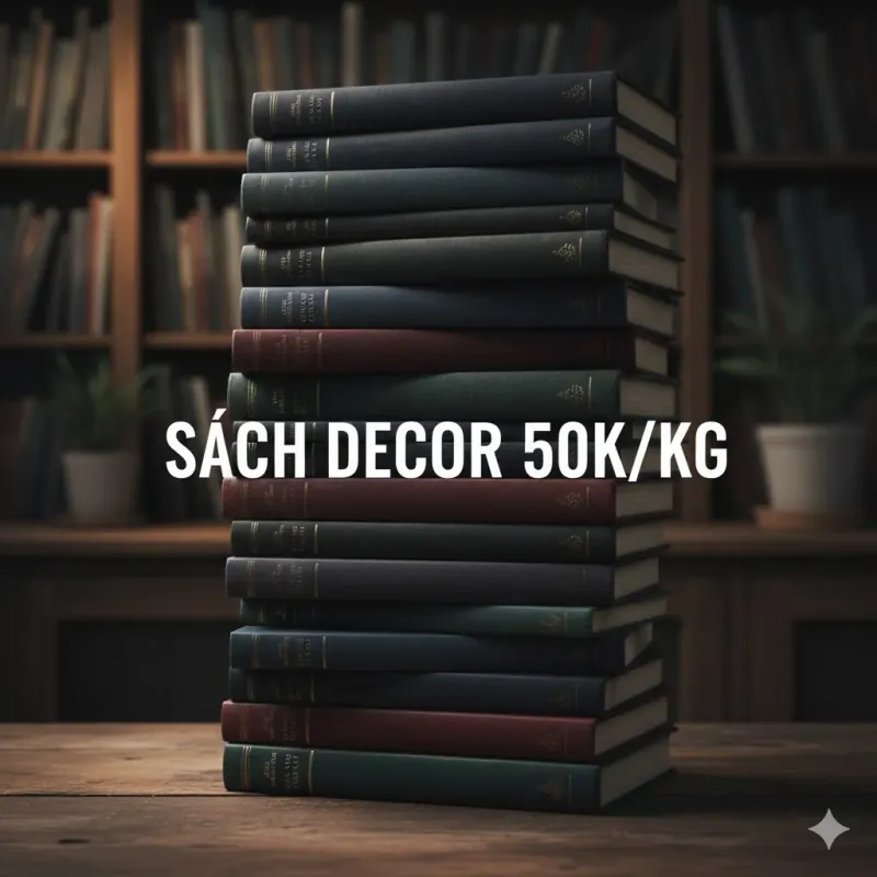 Sách decor theo ký đủ thể loại (Bán từ 10kg) 748308