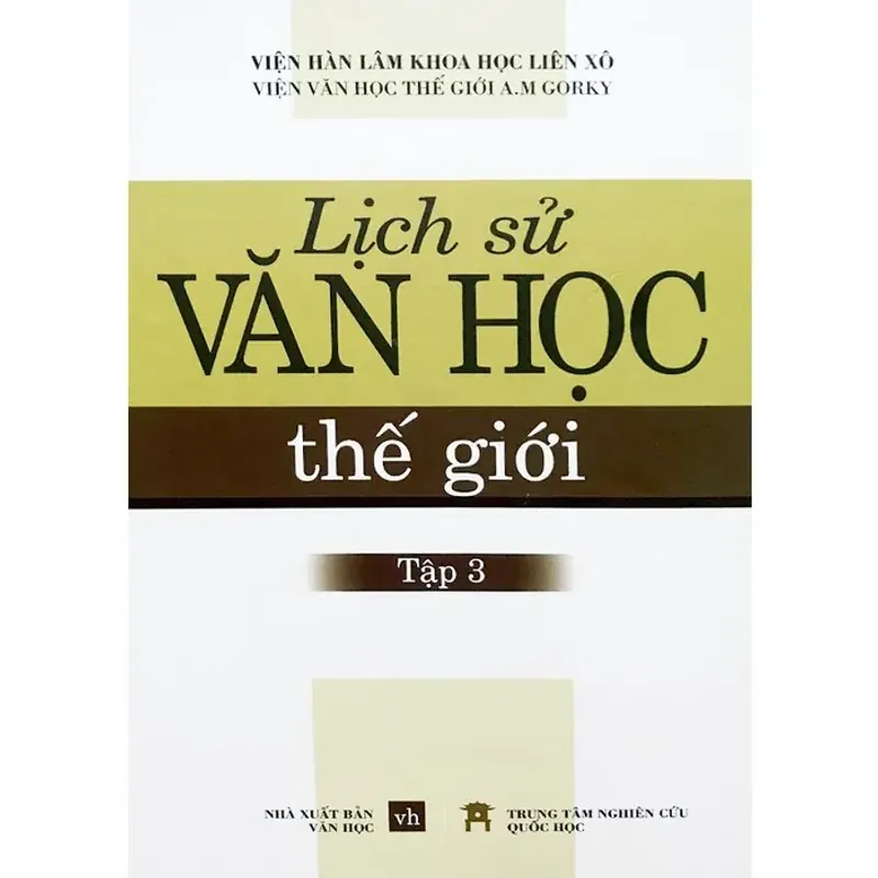 Lịch Sử Văn Học Thế Giới - Tập 3 615333