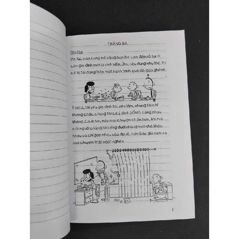 Nhật ký chú bé nhút nhát 8 Thánh nhọ mới 90% bẩn bìa, ố nhẹ 2015 HCM1712 Jeff Kinney VĂN HỌC 355214