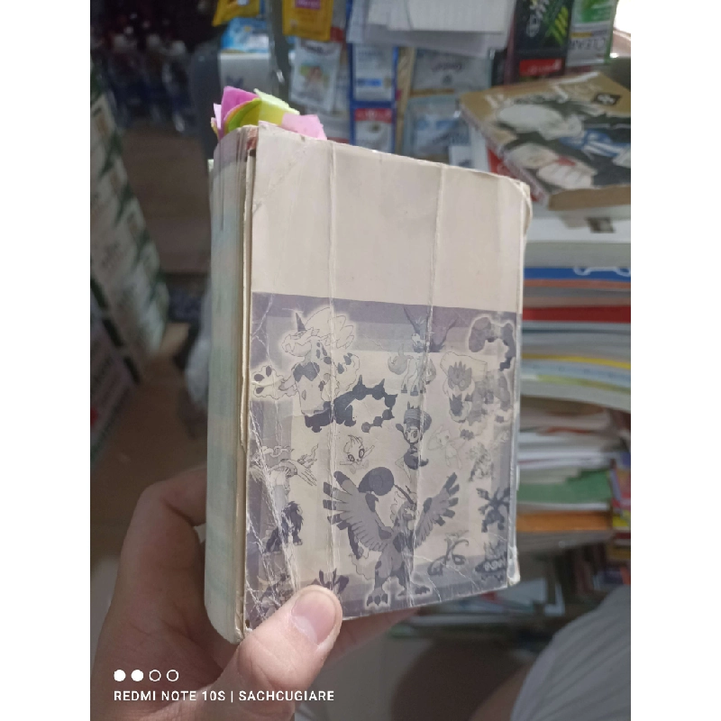 Từ điển pokemon tiếng Nhật mất áo rách gáy mới 80% ố nhăn bìa Sách học tiếng Nhật HCM2702 930151