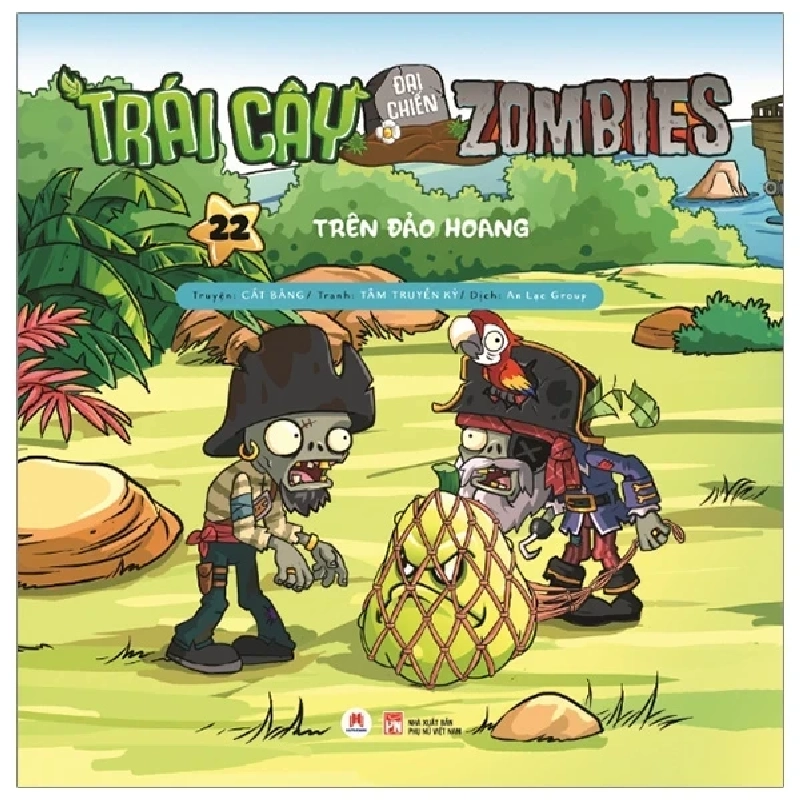 Trái Cây Đại Chiến Zombies - Tập 22: Trên Đảo Hoang - Cát Băng, Tâm Truyền Kỳ 326818