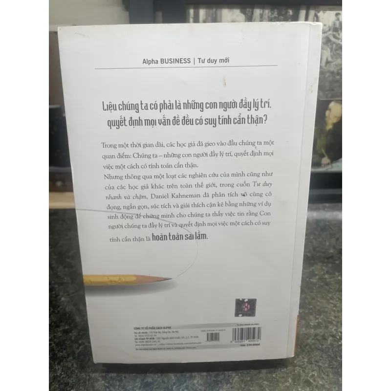 Tư duy nhanh và chậm Daniel Kahneman khổ lớn 722741