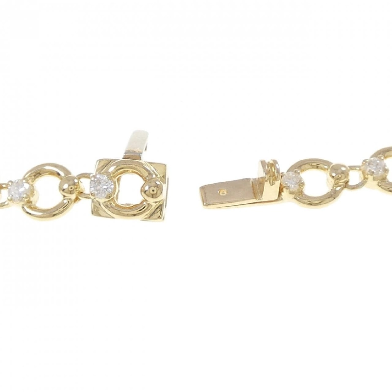 K18YG Vòng tay kim cương 1.00CT - Hàng hiệu Authentic 878928