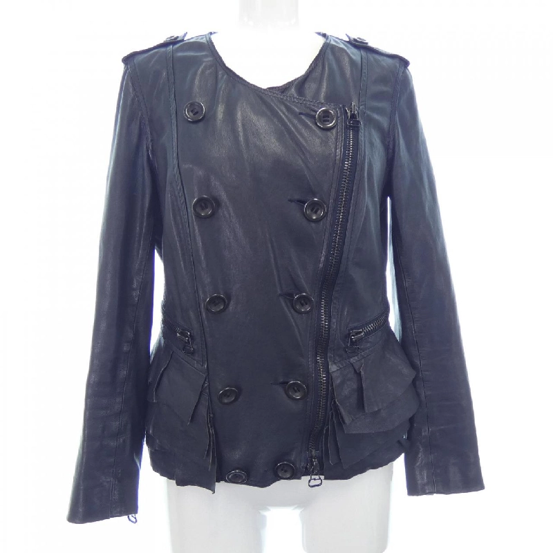 【Mã giảm giá】Áo khoác da 3.1 Phillip Lim 643383