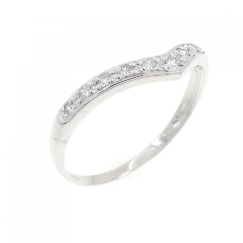 Nhẫn kim cương K18WG 0.12CT - Hàng hiệu Authentic 854900