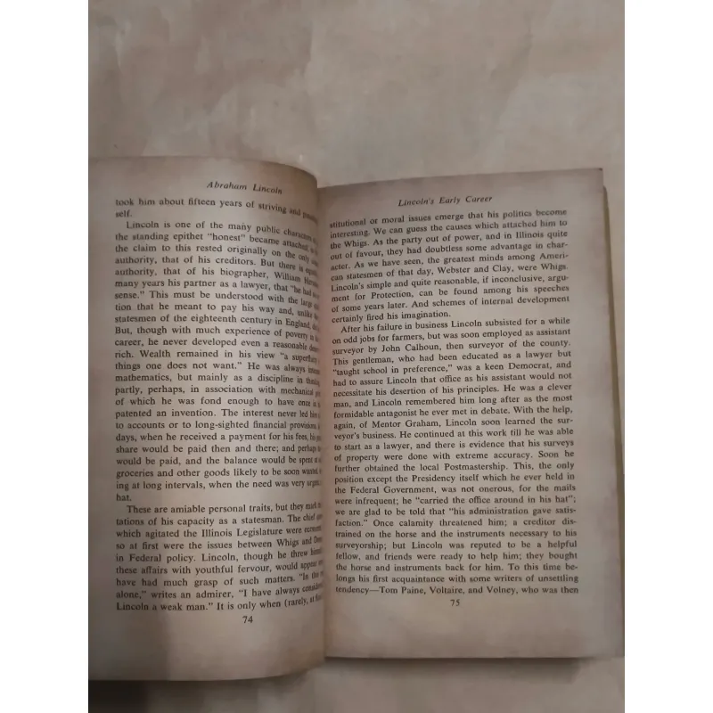 Abraham Lincoln - Godfrey Rathbone Benson, Baron Charnwood 1004708