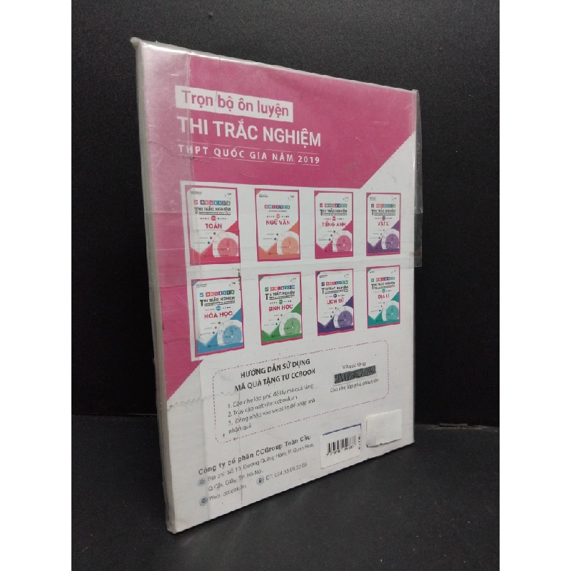 Ôn luyện thi trắc nghiệm THPT quốc gia năm 2019 môn tiếng Anh (có bọc) mới 90% bẩn nhẹ HCM2608 GIÁO TRÌNH, CHUYÊN MÔN 492884