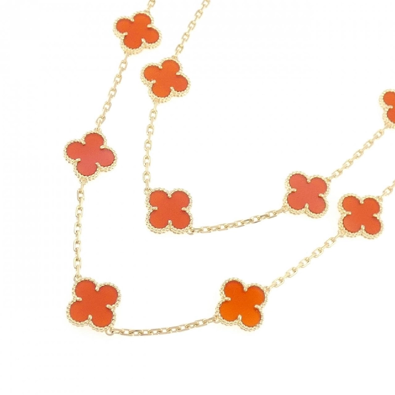 Vòng cổ Van Cleef & Arpels Vintage Alhambra 20 họa tiết - Hàng hiệu Authentic 842056