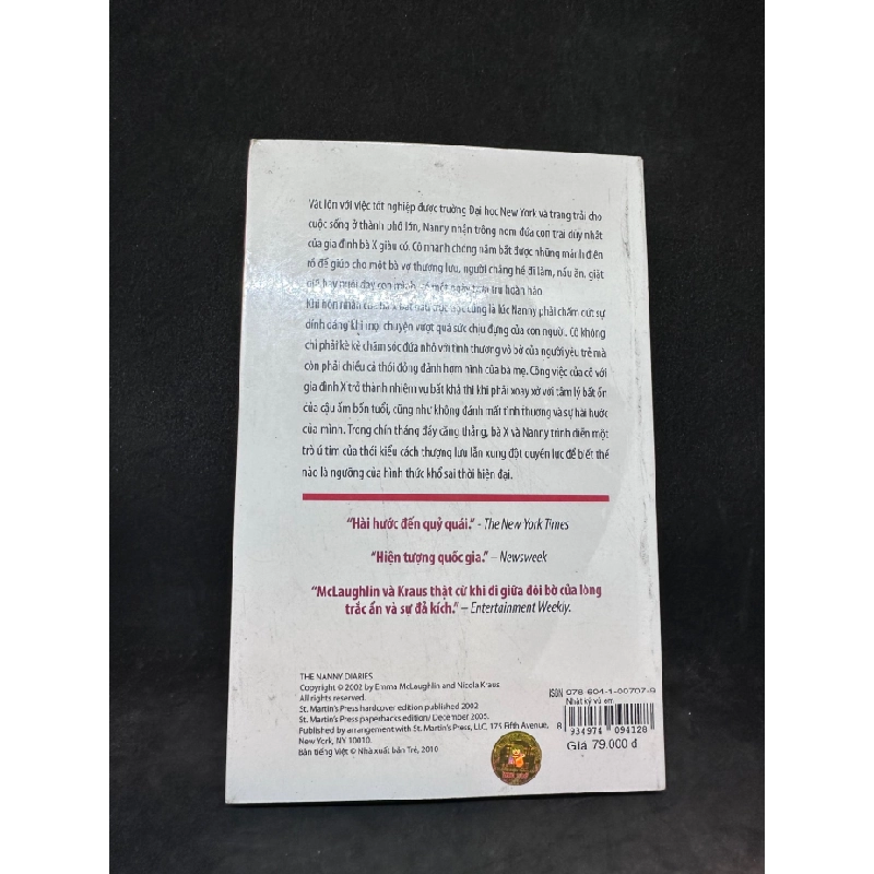 [Phiên Chợ Sách Cũ] Nhật ký vú em Emma Mclaughlin - Nicola Kraus 1503 409361