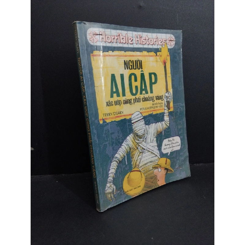 Người Ai Cập, xác ướp Ai Cập cũng phải choáng váng mới 80% ố vàng có mộc gấp bìa 2011 HCM2811 Terry Deary KHOA HỌC ĐỜI SỐNG Oreka Blogmeo 368380