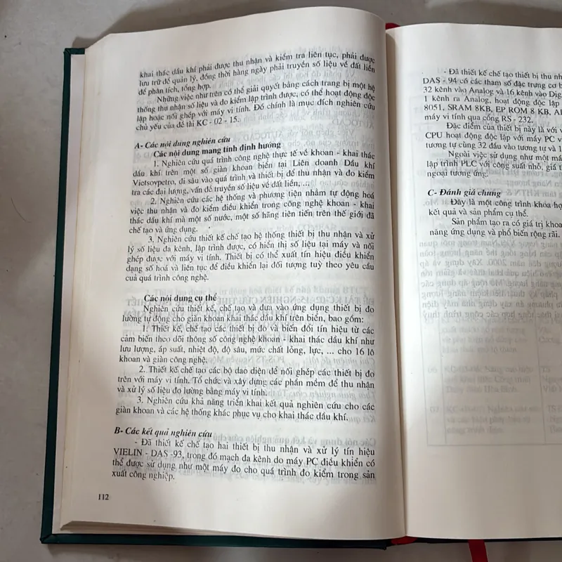Danh mục và tóm tắt các chương trình, đề tài khoa học và công nghệ cấp nhà nước 727553