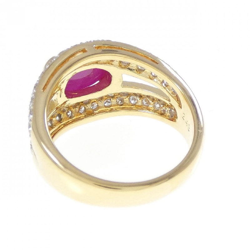 Nhẫn Ruby K18YG/K18WG 2.48CT - Hàng hiệu Chính hãng 853311