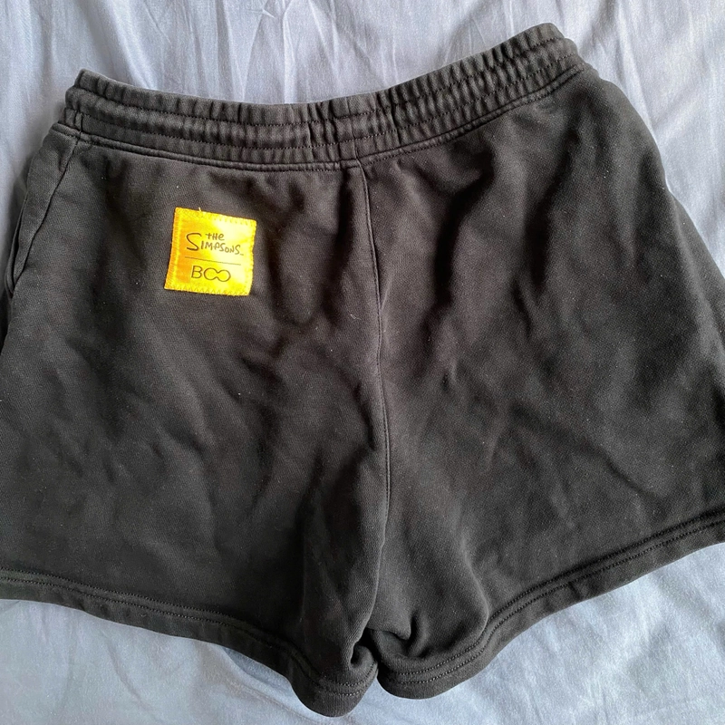 Quần đùi đen local brand BOO 100% cotton 509704
