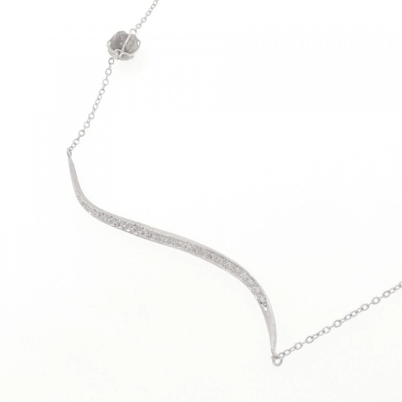 Dây chuyền kim cương K18WG 0.150CT - Hàng hiệu Chính hãng 860632