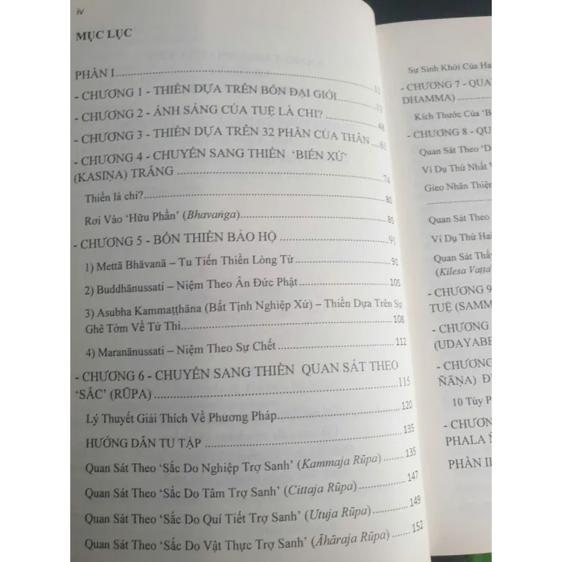 Sách Ánh sáng của tuệ - Pa Auk Tawya Sayadaw sách bìa cứng ấn bản mới 655833