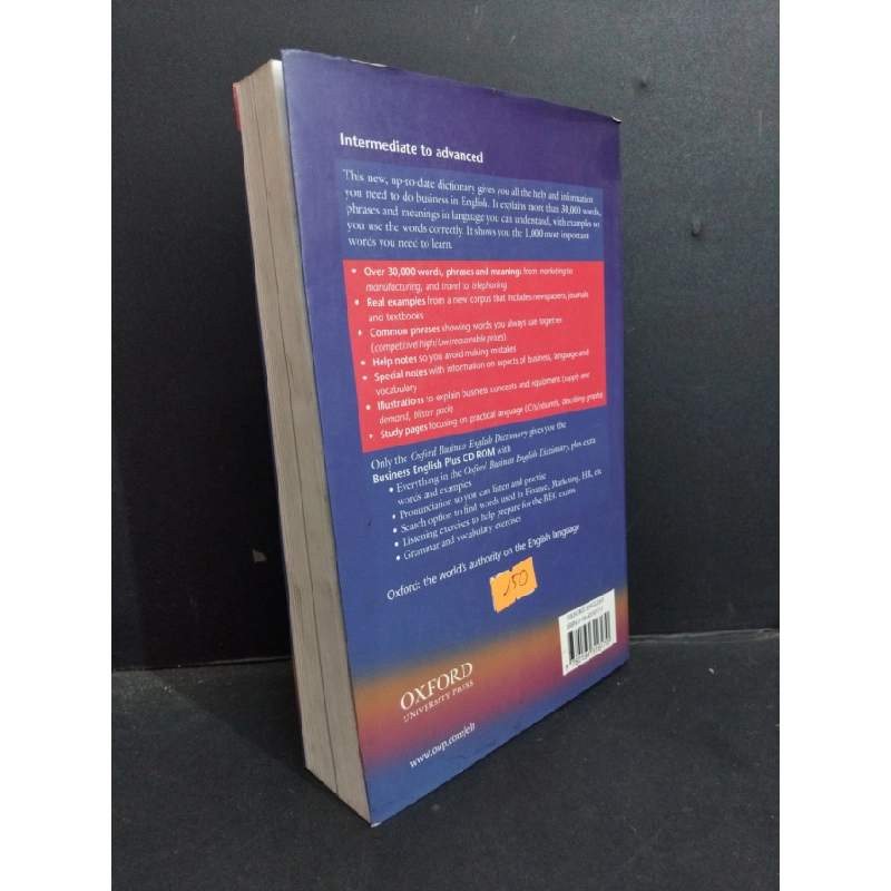 [Phiên Chợ Sách Cũ] Oxford business english dictionary 2303 430800