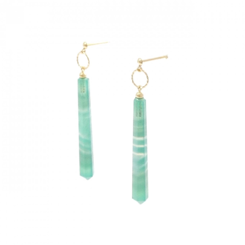 K18YG Bông tai Mã não - Hàng hiệu Chính hãng 872334