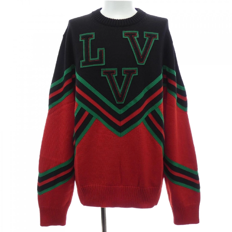 Louis Vuitton LOUIS VUITTON LVV Đội thể thao Áo len cổ tròn HMN64WZLL - Hàng hiệu Chính hãng 895482