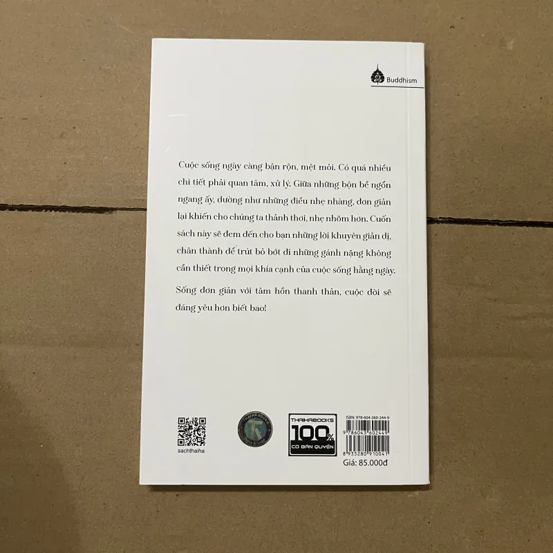 Sống đơn giản cho mình thanh thản  1019721