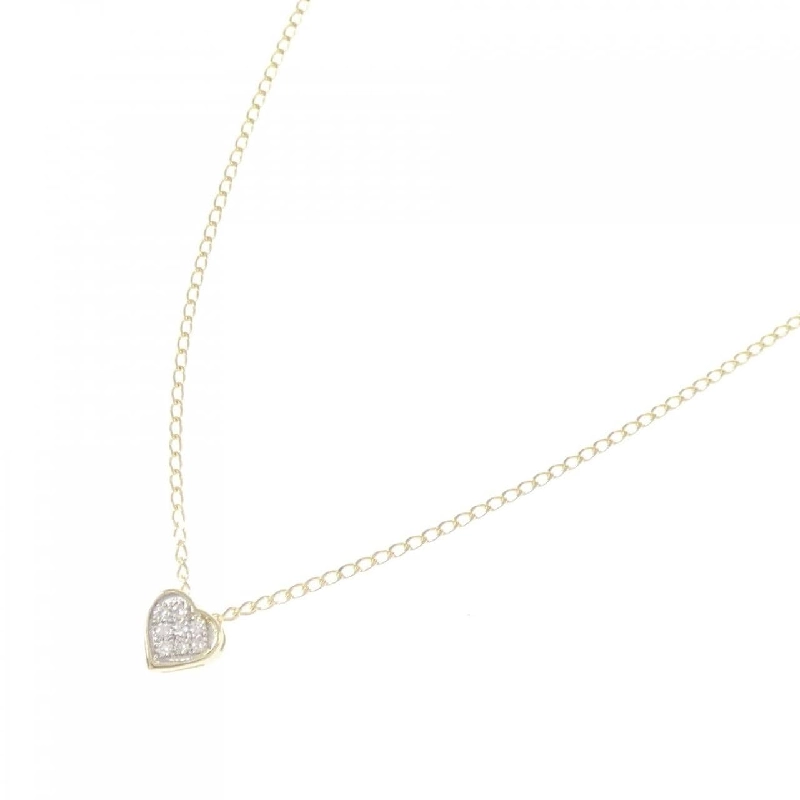 K10YG/K10WG Dây chuyền kim cương hình trái tim - Hàng hiệu Chính hãng 864257