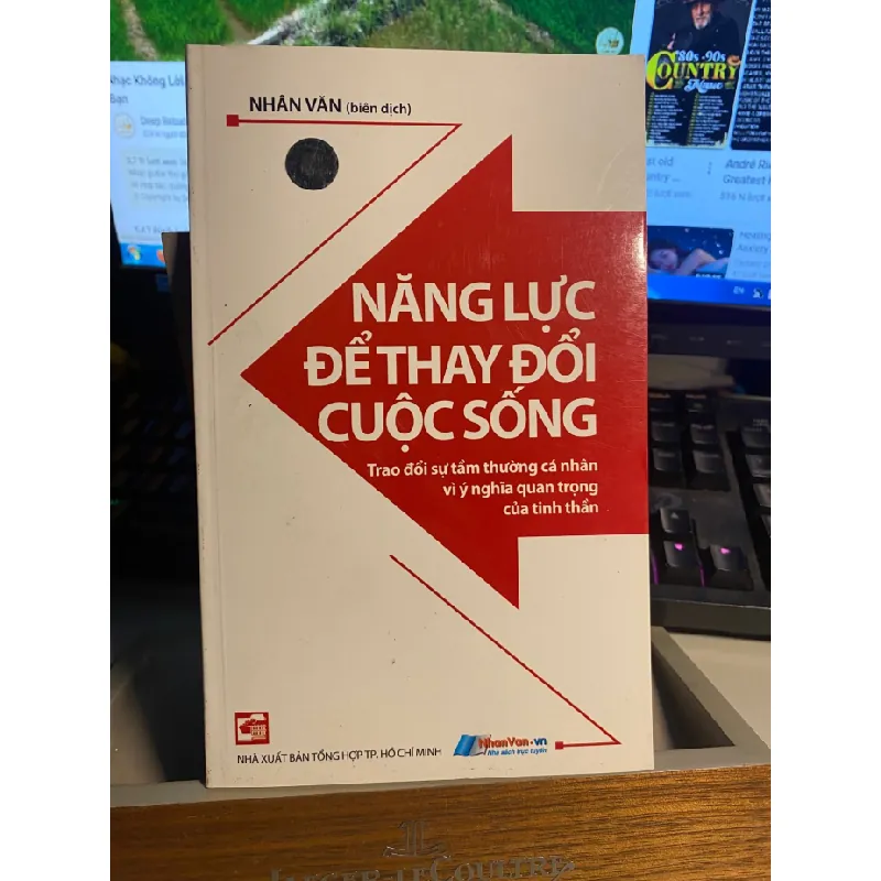 Năng lực để thay đổi cuộc sống- NXB Tổng Hợp Tp HCM- sách lưu kho mới 95% STB588 Blogmeo 27525 588033