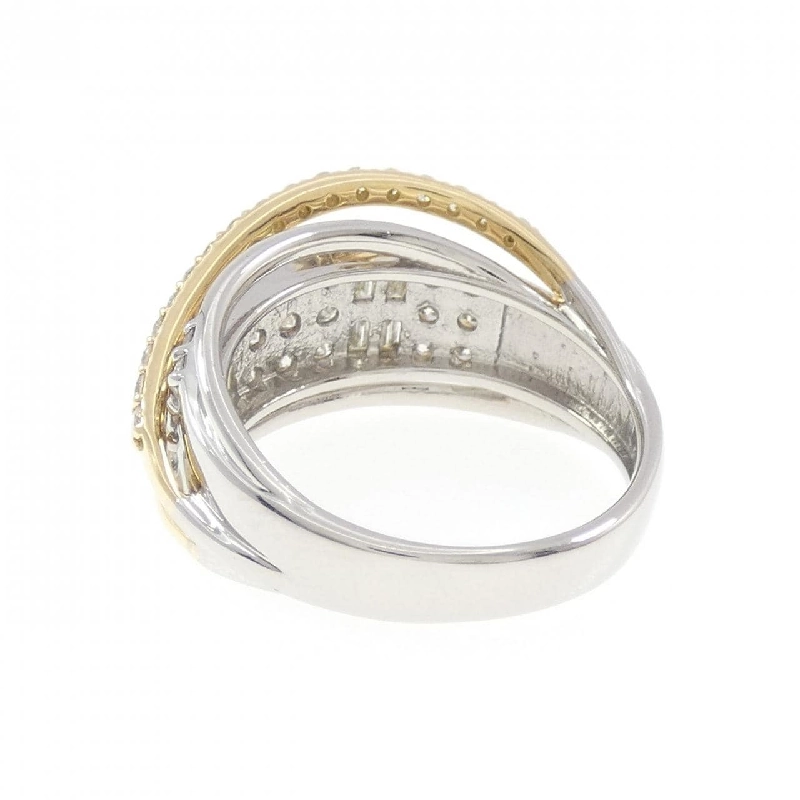 【Sản phẩm mới】Nhẫn kim cương PT900/K18YG 1.00CT 668187