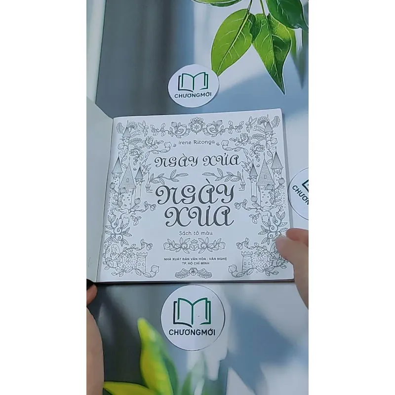 Sách Tô Màu: Ngày Xưa (mới chưa tô) - Irene Ritonga 634458